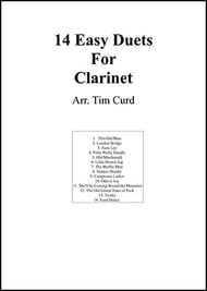 14 Easy Duets For Clarinet P.O.D. cover Thumbnail